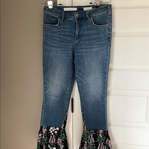 Pilcro and the Letterpress (Anthropology) jeans size 28